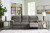 Ashley Scranto Oak Reclining Sofa