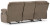 Ashley Scranto Oak Reclining Sofa
