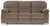 Ashley Scranto Oak Reclining Sofa