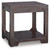 Ashley Rogness Rustic Brown End Table