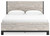 Ashley Vessalli Gray King Panel Bed