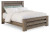 Ashley Zelen Warm Gray Queen Panel Bed