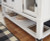 Ashley Valebeck White Brown Dining Server