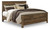Ashley Trinell Brown King Panel Bed