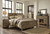Ashley Trinell Brown King Panel Bed