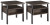 Ashley Vailbry Brown 2 End Tables