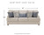 Benchcraft Traemore Linen Sofa