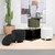 Coaster OTTOMAN White