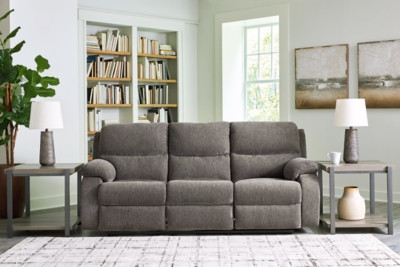 Ashley Scranto Brindle Reclining Sofa