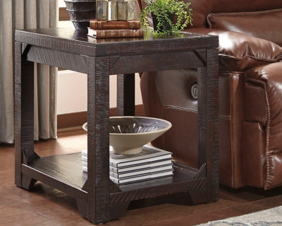 Ashley Rogness Rustic Brown End Table