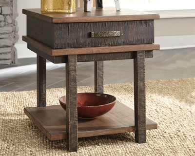 Ashley Stanah Two-tone End Table