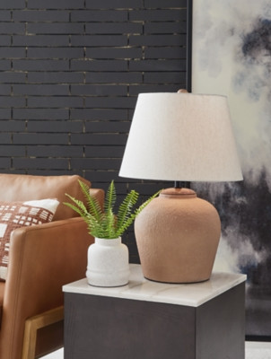 Ashley Scantor Rust Table Lamp