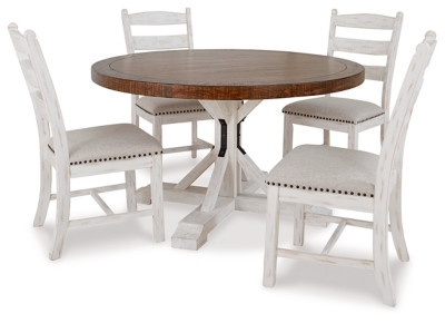 Ashley Valebeck Multi Dining Table and 4 Chairs