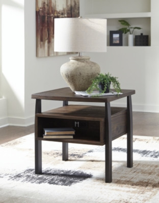 Ashley Vailbry Brown End Table