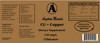 Angstrom Minerals - Copper 32 oz Label