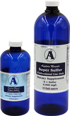 Super Sulfur 32 oz and 16 oz - Angstrom Minerals