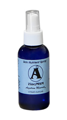 Zinc / MSM Spray 4 oz - Angstrom Minerals