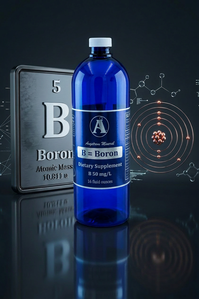 Angstrom Minerals Boron – Ionic Liquid Boron Supplement 500 ppm – 16 oz