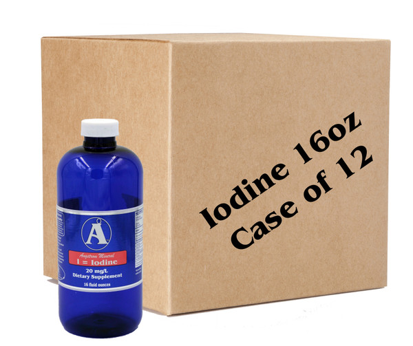 Iodine16 oz Case Lots - Angstrom Minerals