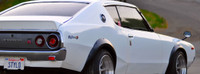 Full Front Coilover Conversion for KenMeri Skyline with Stock Kenmeri Strut Casings