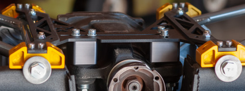 パーツ tosirode Z Power Cradle for Short Nose R200/R230 and Ford 8.8