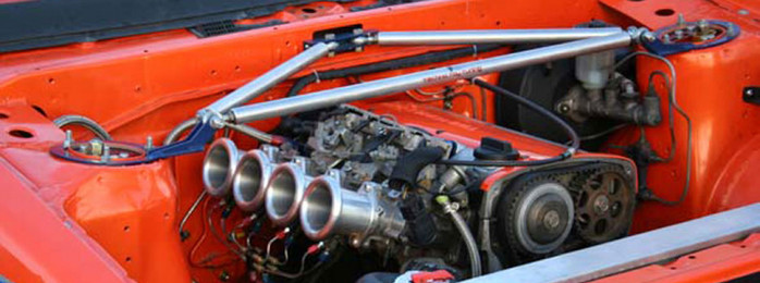 Front Strut Tower Brace + Tri-Bar COMBO for AE86 Corolla