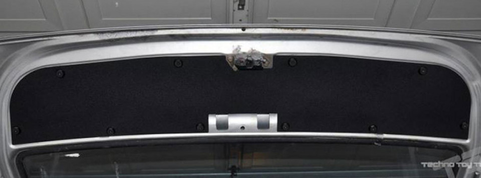 Hatch Trim for AE86 Corolla