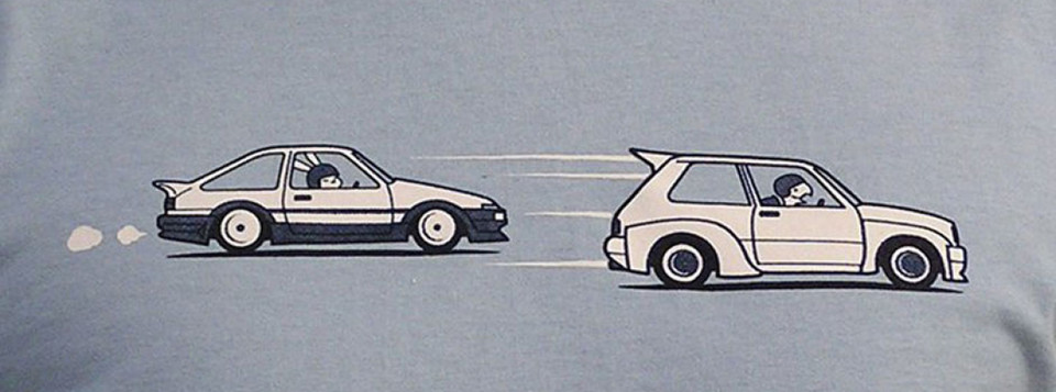 GT Faction KP61/AE86 Shirt - Techno Toy Tuning