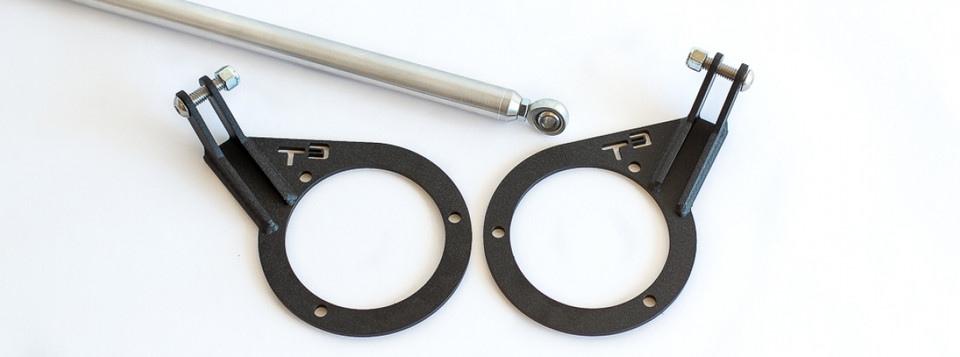 Front Strut Tower Brace for TE72 Corolla (Size A strut tops)