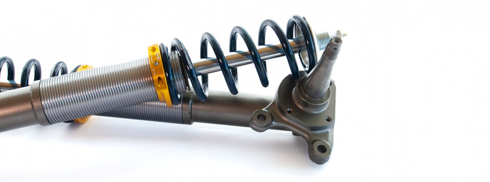 Full Front Coilover Conversion for KenMeri Skyline with Stock Kenmeri Strut Casings