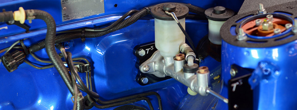 Brake Booster Eliminator for the AE86 Corolla