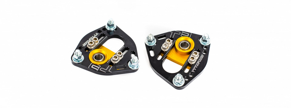 Black Camber Plates for MA60 Supra