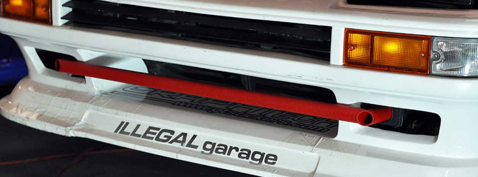 Bomber Bar for the AE86 Corolla - Techno Toy Tuning