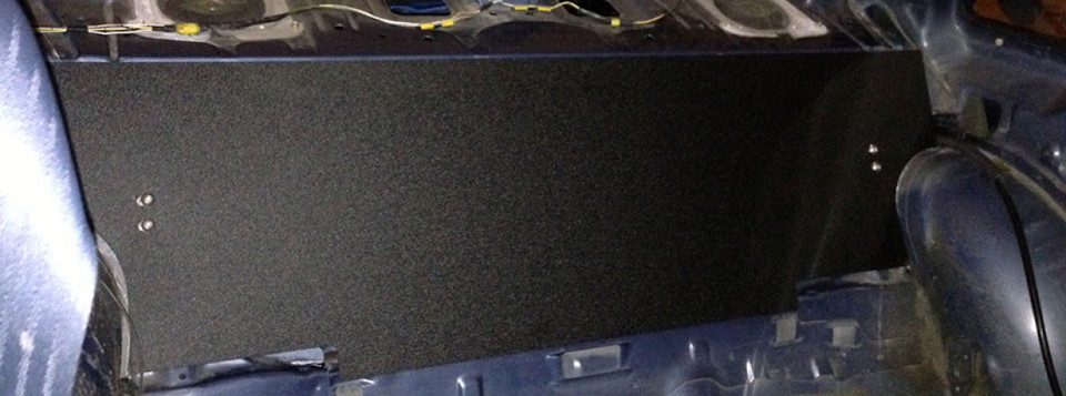 Rear Firewall for TE27 Corolla