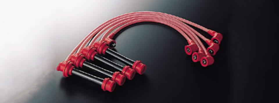 TRD Spark Plug Wire set for the AE86 4AG 16V - Techno Toy Tuning