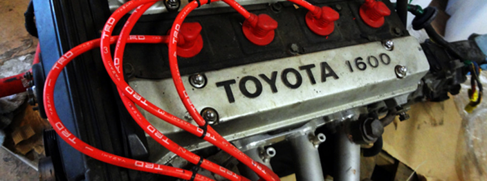 TRD Spark Plug Wire set for the AE86 4AG 16V