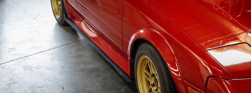 Aero Skirt Extensions (AW11 - MR2) - Techno Toy Tuning