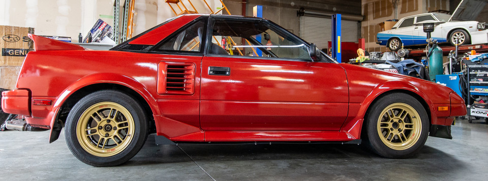 AW11 MR2 Aero Skirt Extensions