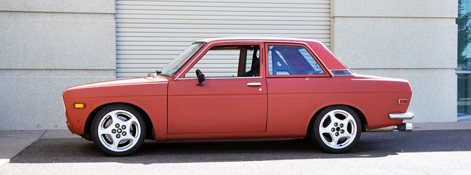 Front Big Brake Kit for the 510 using 510 struts.