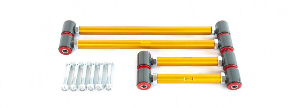 パーツ RE5 kp61 Adjustable 4-Links, Polyurethane (KP60 / KP61 - Toyota Starlet