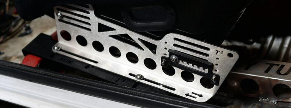 T3 Racing Seat Rails