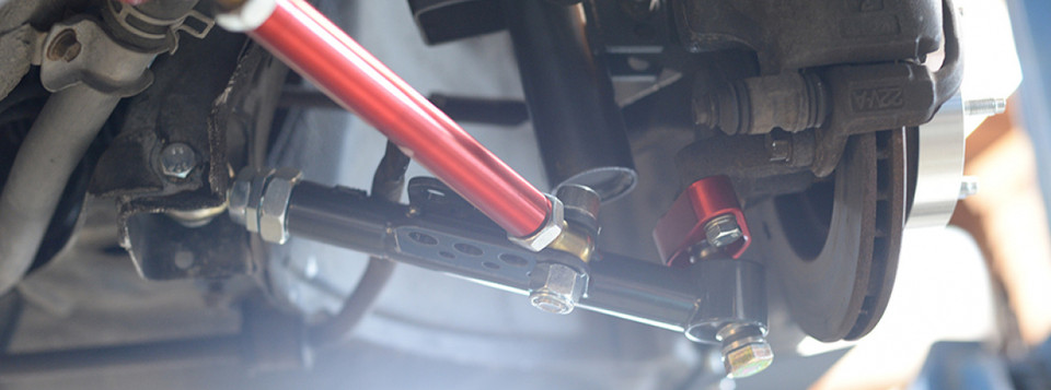 GTX2 Front Lower Control Arms and TC Rods the AW11 MR2 - Techno