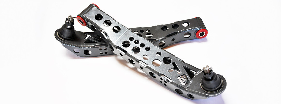Extended Front Lower Control Arms for S13 240SX