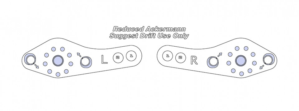 SUPER Evolved Knuckles with Outer Tie Rods for 85/90mm Toyota Struts