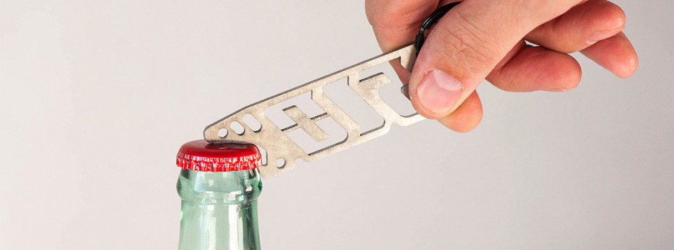 T3 Bottle Opener Keychain