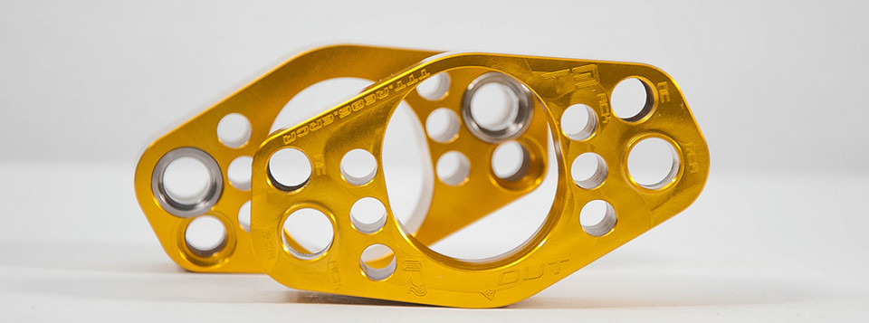 Evolved Roll Center Adjusters for 85mm Toyota Struts