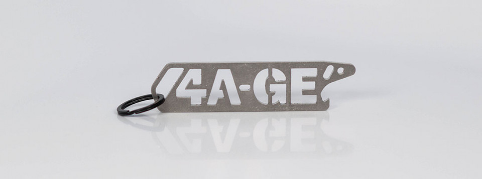 Toyota 4AGE Bottle Opener Keychain