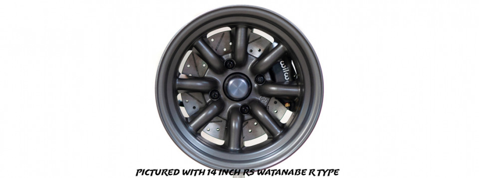 Front Micro Big Brake Kit (S130 - Datsun 280ZX) - Techno Toy Tuning