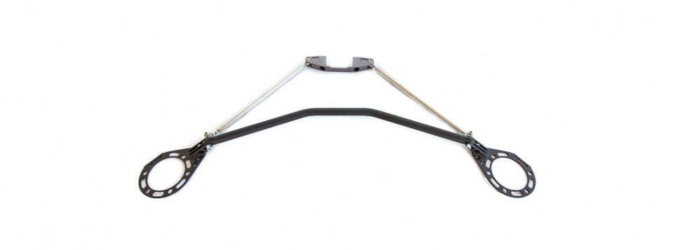 Front Strut Tower Brace and Tri Bar (S130 - Datsun 280ZX) - Techno