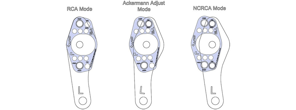 Evolved Roll Center Adjusters for 90mm Toyota Struts